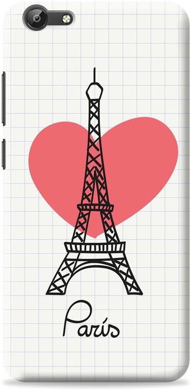 Loffar Back Cover for VIVO Y53  (Pink, Shock Proof, Pack of: 1)