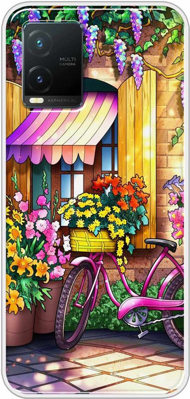 Oye Stuff Back Cover for Vivo T1X  (Multicolor, Grip Case, Silicon, Pack of: 1)