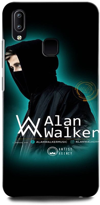 ORBIQE Back Cover for Vivo Y91 1811 ALANWALKER, FADED, MUSIC, GALAXY, EDM  (Multicolor, Hard Case, Pack of: 1)