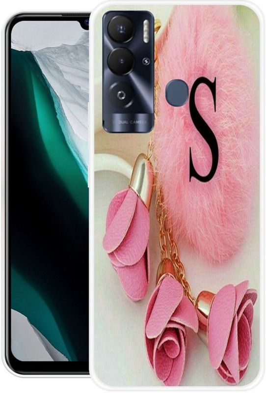 Pedimore Back Cover for Tecno Pova Neo  (White, Pink, Silicon)