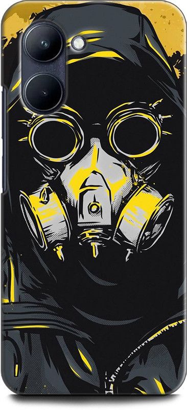 WallCraft Back Cover for Realme C33, RMX3624 MASK BOY, BLACK, SKULL, ART  (Multicolor, Dual Protection, Pack of: 1)