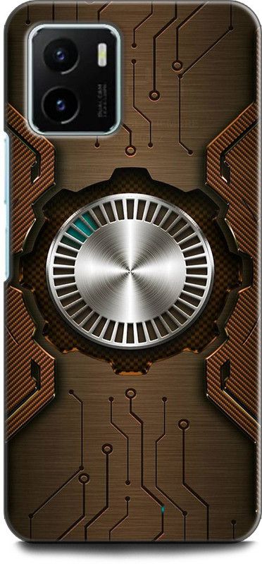 WallCraft Back Cover for Vivo Y15s, V2120 LOOK SCREEN, ABSTRACT, TEXTURE, EDGE  (Multicolor, Dual Protection)