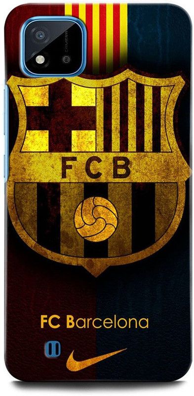 ORBIQE Back Cover for Realme C11 2021 RMX3231 BARCELONA, EMBLEM, FOOTBALL, FCB, SPORTS  (Multicolor, Hard Case, Pack of: 1)
