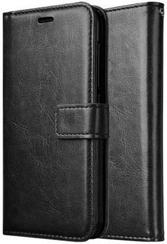 Splenor Flip Cover for Samsung Galaxy M01s  (Black, Pack of: 1)