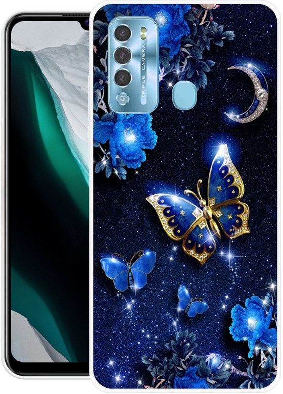PAEDICON Back Cover for Itel Vision 2, Itel Vision2  (Multicolor, Grip Case, Silicon, Pack of: 1)