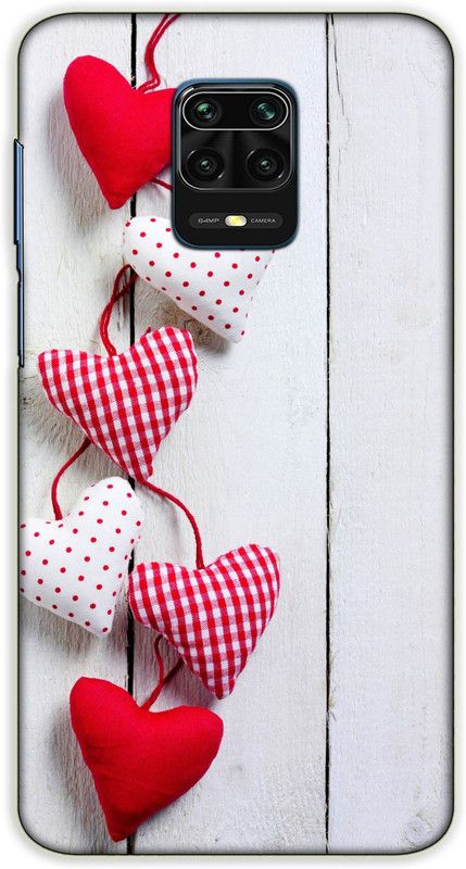 iprinto Back Cover for Redmi Note 10 Lite, Mi Redmi Note 9 Pro Love Theme Back Cover  (White, Hard Case, Pack of: 1)