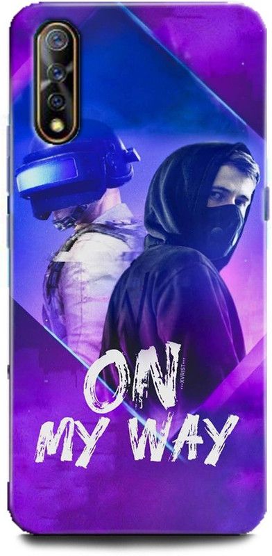 Afterglow Back Cover for Vivo S1 ALAN WALKER, EDM DJ, FADED, SINGER, DJ, EDM, COOL, PUBG, ON MY WAY  (Multicolor, Shock Proof, Pack of: 1)