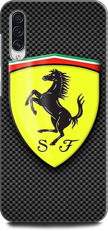 Afterglow Back Cover for SAMSUNG Galaxy A50s FERRARI, FERRARI LOGO, CAR, SPORTS CAR, SUPERCAR  (Multicolor, Shock Proof, Pack of: 1)