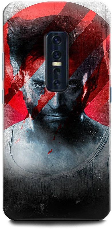 Afterglow Back Cover for Vivo V17 Pro WOLVERIAN, XMEN, LOGAN, MARVAL, SUPERHERO, MOVIE  (Multicolor, Shock Proof, Pack of: 1)