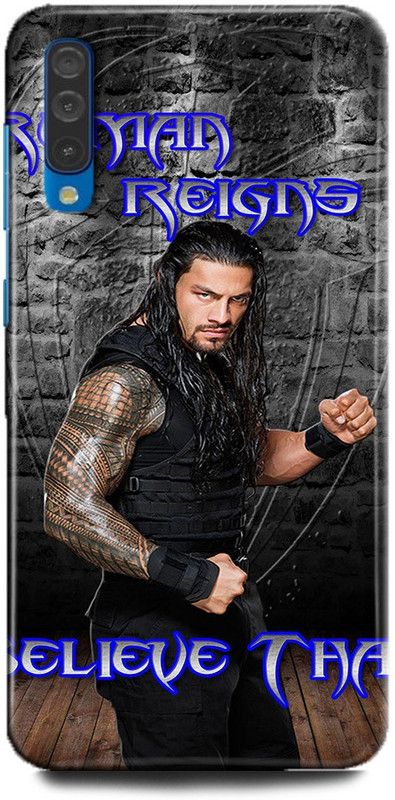 FIKORA Back Cover for Samsung Galaxy A50/SM-A505FZKDINS ROMAN REIGNS PRINTED  (Multicolor, Hard Case)