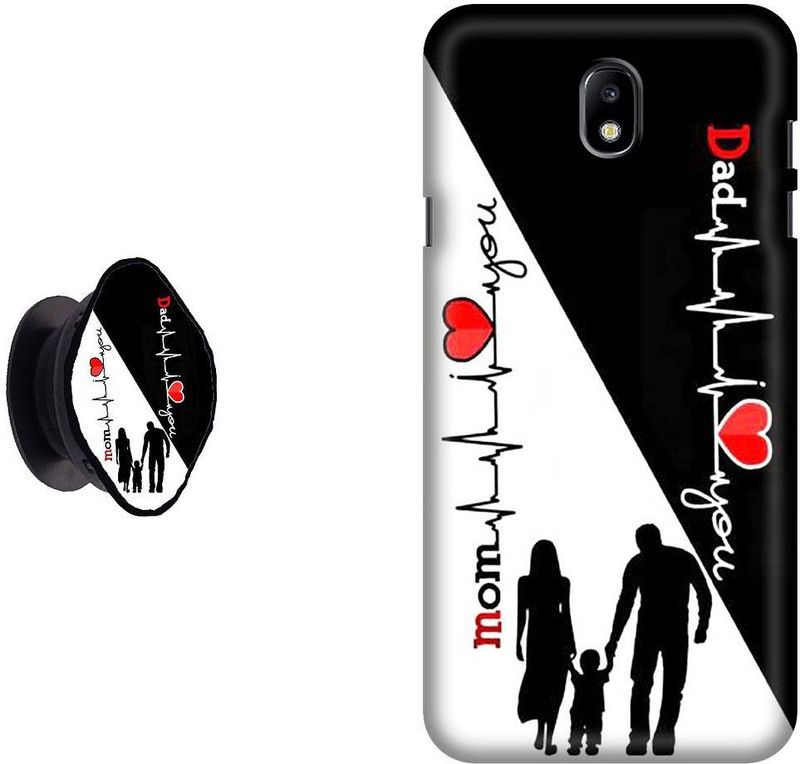 My Swag Back Cover for Samsung Galaxy J7 Pro  (Black, White, Pack of: 2)