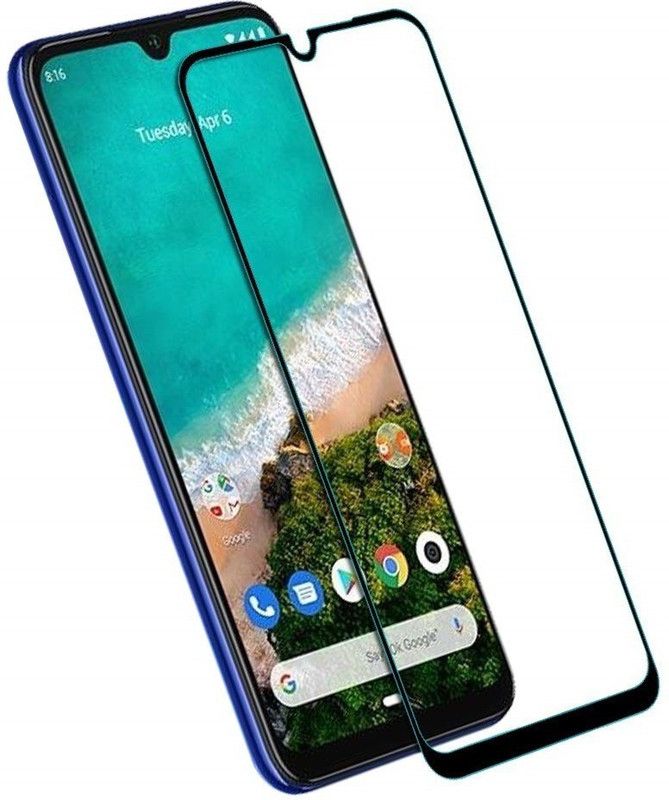 Blue Labs Edge To Edge Tempered Glass for Mi A3  (Pack of 1)