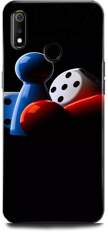 Afterglow Back Cover for Realme 3 LUDO, 4 TEAM, GAME, LUDO GAME  (Multicolor, Shock Proof, Pack of: 1)