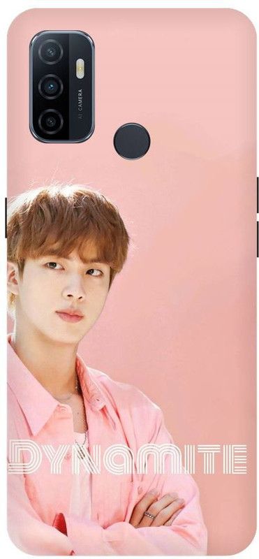 URCHIN Back Cover for Oppo A53  (Pink, Shock Proof, Pack of: 1)