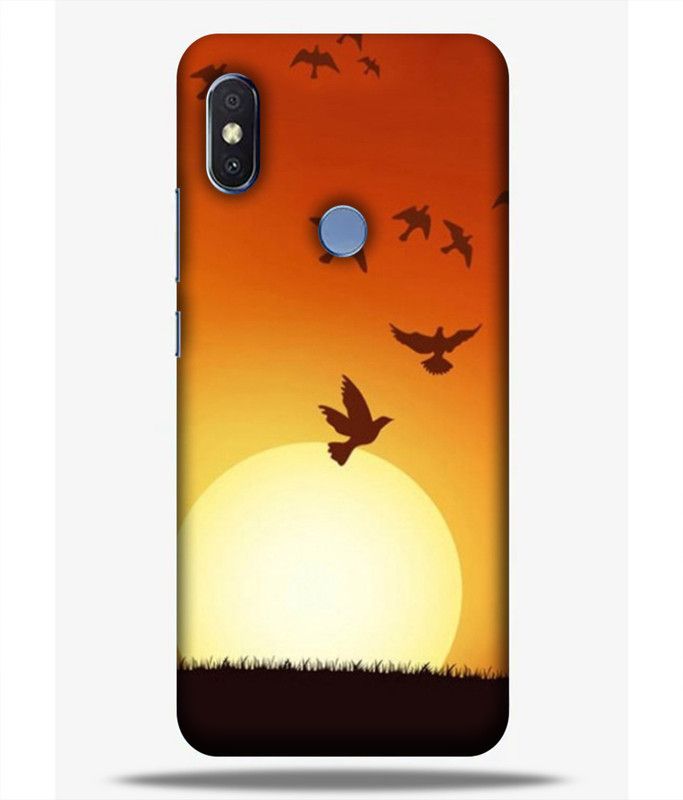 LETAPS Back Cover for Redmi S2 (Redmi Y2)  (Red, Yellow, Hard Case)
