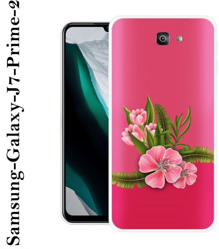 KLC Back Cover for ,Samsung Galaxy J7 Prime, Samsung Galaxy J7 Prime 2  (Pink, Grip Case, Silicon)