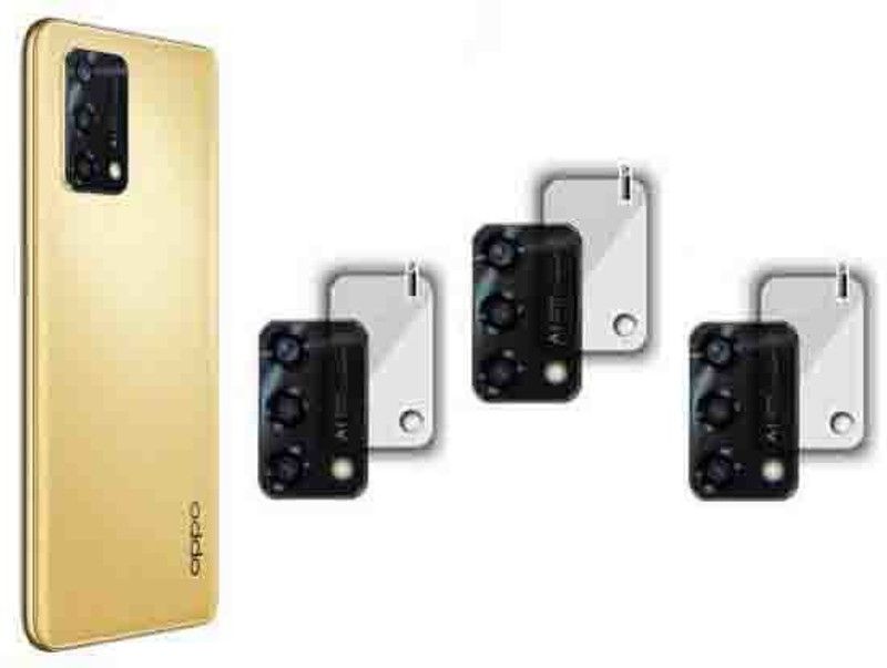 XAZE Back Camera Lens Glass Protector for OPPO F19S  (Pack of: 3)