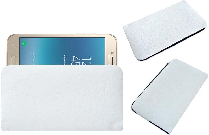 ACM Pouch for Samsung Galaxy J2 2018  (White, Cases with Holder, Pack of: 1)
