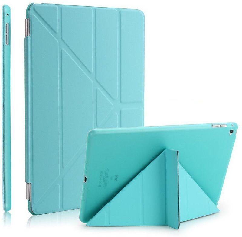Midkart Flip Cover for Apple iPad Air 2 Mint Green Smart Case 3 in 1 Sleek Design with Auto Wake/Sleep Sensor  (Green, Shock Proof, Pack of: 1)