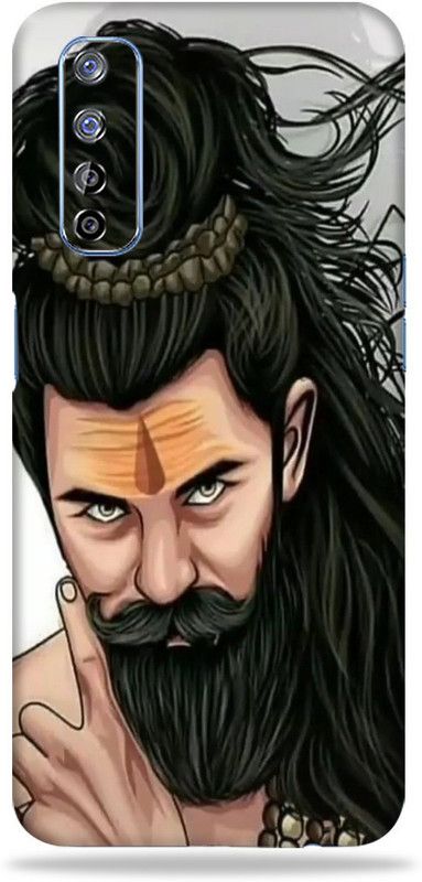 AsSkin Realme Narzo 30, realme narzo 30 Mobile Skin  (Ultra Super Mahadev GrowthMatte Finish With High Gloss Finish).)