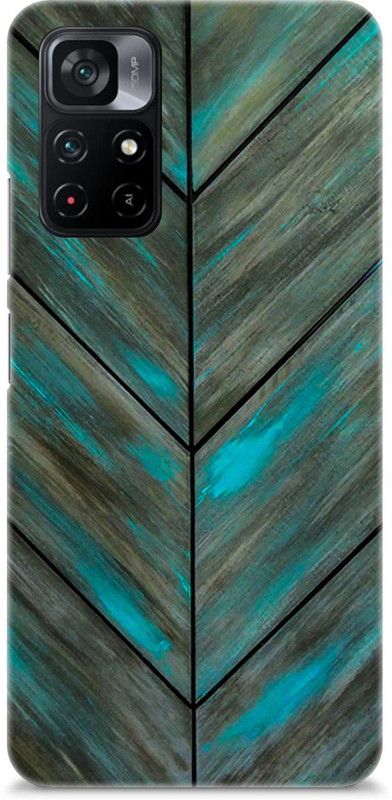 Chiraiyaa Back Cover for POCO M4 Pro 5G  (Blue, Grey)