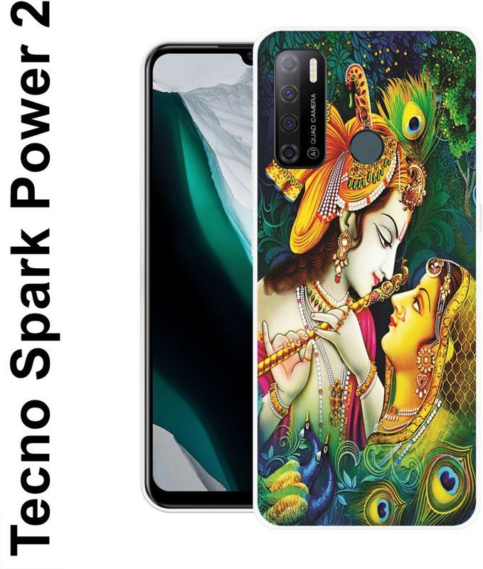 INDIALAND Back Cover for Tecno Spark Power 2  (Multicolor, Grip Case, Silicon)