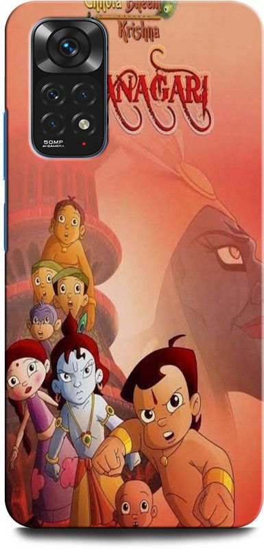 GRAFIQE Back Cover for Redmi Note 11 PRO Plus 5G CHHOTA BHEEM, ANIME CARTOON  (Multicolor, Shock Proof, Pack of: 1)