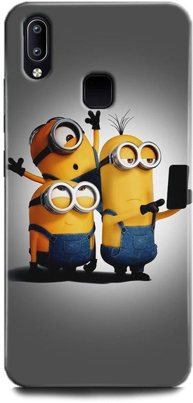 INTELLIZE Back Cover for Vivo y91/ 1816 minions,Printed  (Multicolor, Shock Proof, Pack of: 1)