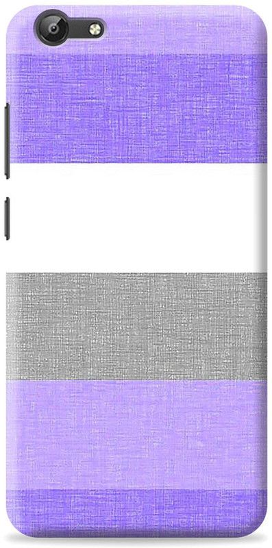 Crafter Back Cover for VIVO Y53  (Purple, Shock Proof, Pack of: 1)