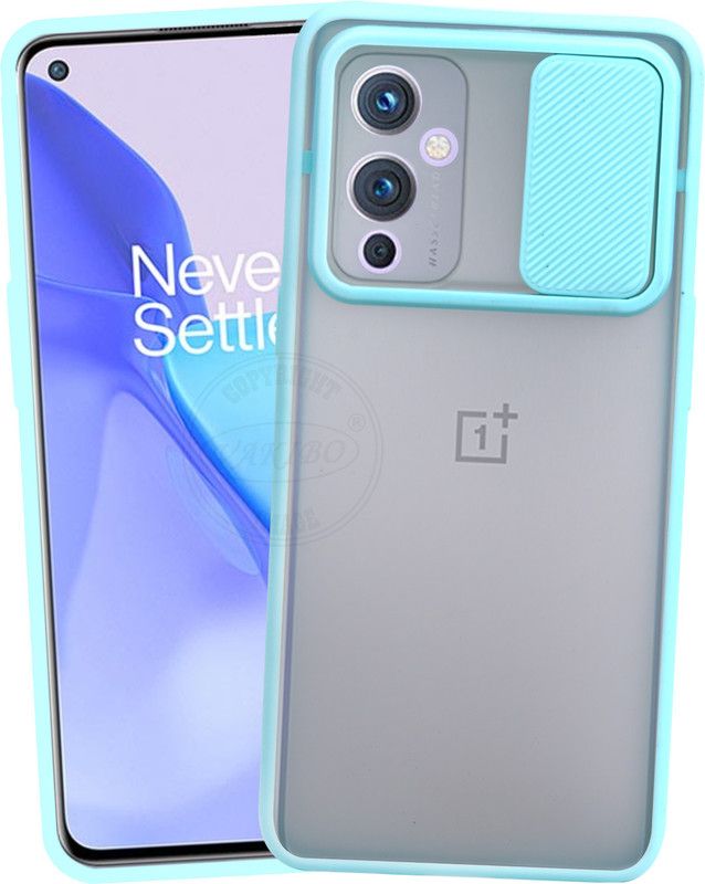 VAKIBO Back Cover for OnePlus 9  (Blue, Grip Case, Pack of: 1)