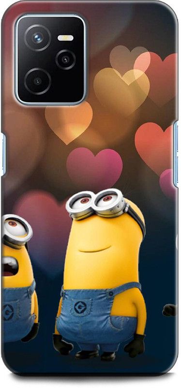 KEYCENT Back Cover for Realme Narzo 50A Prime, RMX3516 MINIONS, FUNNY MINIONS, COMIC, MOVIE, CARTOON  (Multicolor, Shock Proof, Pack of: 1)