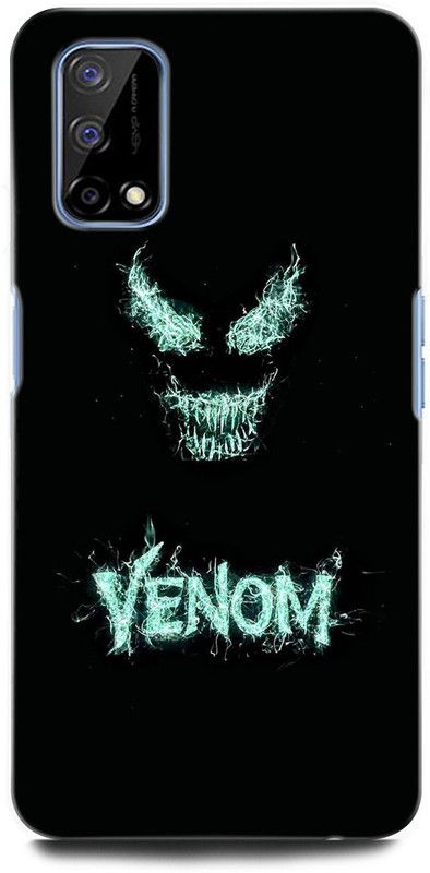 GRAFIQE Back Cover for Realme Narzo 30 Pro RMX2117 VENOM, EDDIE BROCK, SYMBIOTE, MARVAL, COMIC, MOVIE, SUPERHERO  (Multicolor, Shock Proof, Pack of: 1)