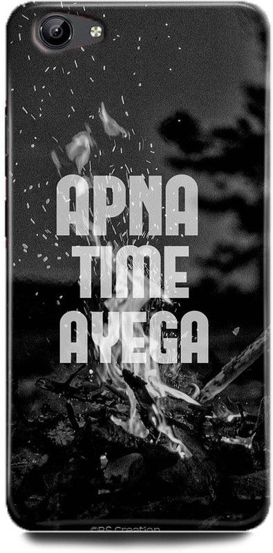FIKORA Back Cover for OPPO A83 (2018 Edition)/OPPO A83/CPH1729 APNA TIME AYEGA PRINTED  (Multicolor, Hard Case, Pack of: 1)
