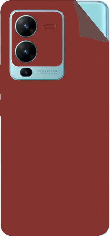 AsSkin Vivo V25 Pro 5G, vivo v25 pro 5g Mobile Skin  (Ultra Mahroon Matte With High Gloss Finish).)