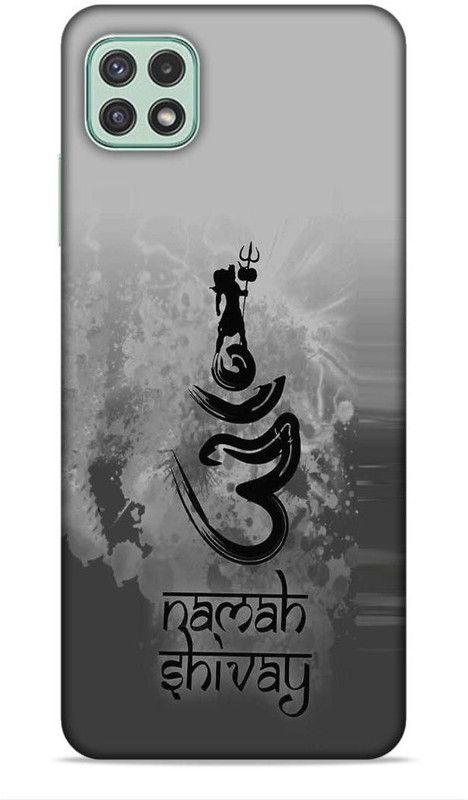Samsidhi Back Cover for Samsung Galaxy A22 5G  (Grey, Black)