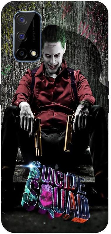 Bluvver Back Cover for Realme Narzo 30 Pro, RMX2117, Printed Joker Back Cover  (Multicolor, Hard Case, Pack of: 1)