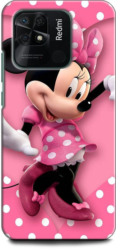 WallCraft Back Cover for REDMI 10 Power MICKEY MOUSE, ART, CARTOON, TEDDY, DOLL, ANIME  (Multicolor, Dual Protection, Pack of: 1)