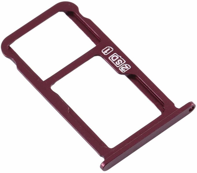 KAZUKI Sim Card Tray  (Compatible With SIM Card Slot Holder Replacement SIM Tray Compatible for Nokia 7.1 + / X7 / 8.1/7.1 Plus/TA-1131 : Maroon)