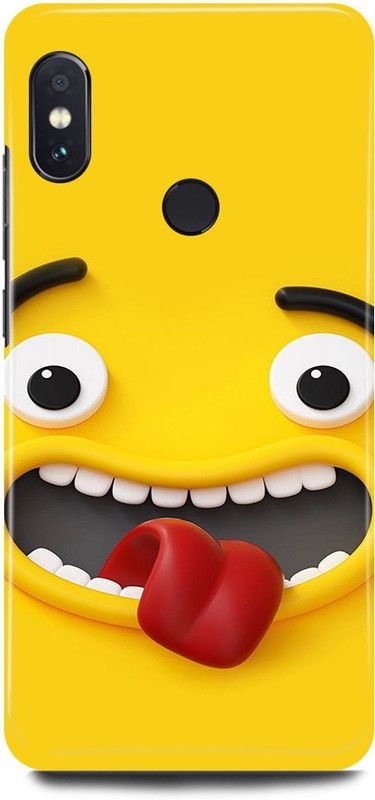 JUGGA Back Cover for Redmi Note 5 Pro YELLOW, MINIONS, CARTOON, FUNNY  (Yellow, Hard Case, Pack of: 1)