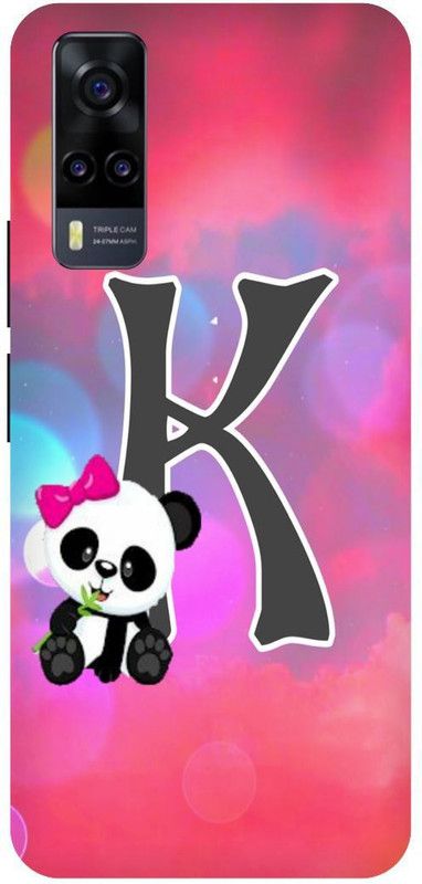 PICHKU Back Cover for VIVO Y51  (Pink, Hard Case, Pack of: 1)