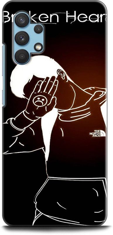 Afterglow Back Cover for SAMSUNG Galaxy A32 BAD BOY, BROKEN HART, BOY, SAD MOOD  (Multicolor, Shock Proof, Pack of: 1)
