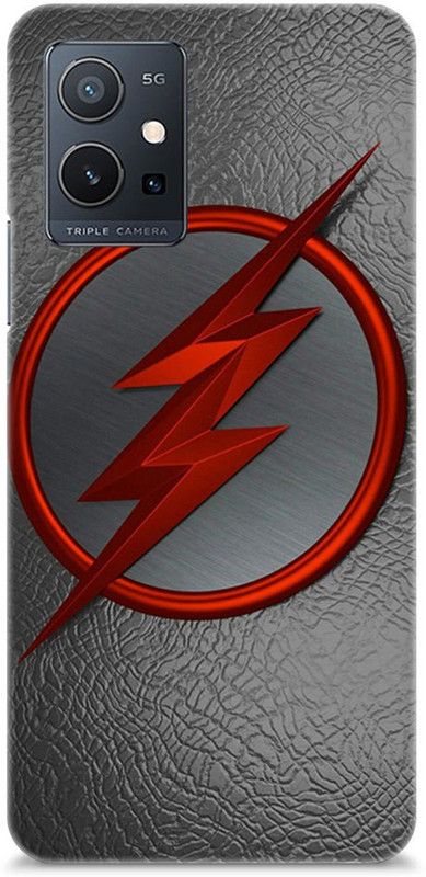 Mast Kalandar Back Cover for vivo y75 5G  (Grey, Red, Hard Case)