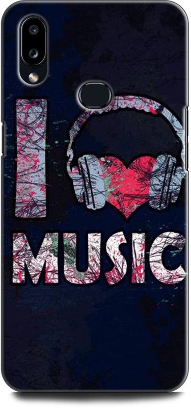Afterglow Back Cover for SAMSUNG Galaxy A10s MUSIC, TYPE, SOUND, RINGTONE, HEADPHONE  (Multicolor, Shock Proof, Pack of: 1)