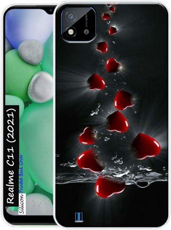 SKYBRUFAN Back Cover for Realme C11 2021, Realme C11 (2021) Back Cover  (Multicolor, Dual Protection, Silicon, Pack of: 1)