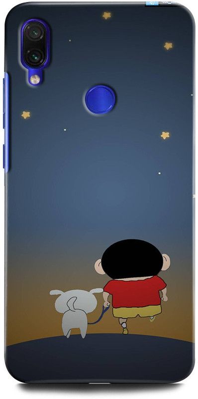 ORBIQE Back Cover for Redmi Note 7S SHINCHAN, CARTOON. FUNNY, CUTE, SHINCHAN  (Multicolor, Hard Case, Pack of: 1)