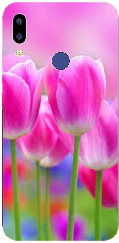 METOO Back Cover for Tecno id5a, Flower Design Back Cover_Print_252  (Multicolor, Dual Protection, Silicon, Pack of: 1)