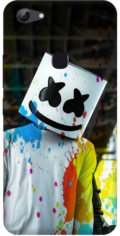 FRONK Back Cover for vivo Y83, vivo 1802 MARSHMELLOW, MARSHMELLO, MUSIC, DJEDM, ARTJOKER  (Multicolor, Hard Case, Pack of: 1)
