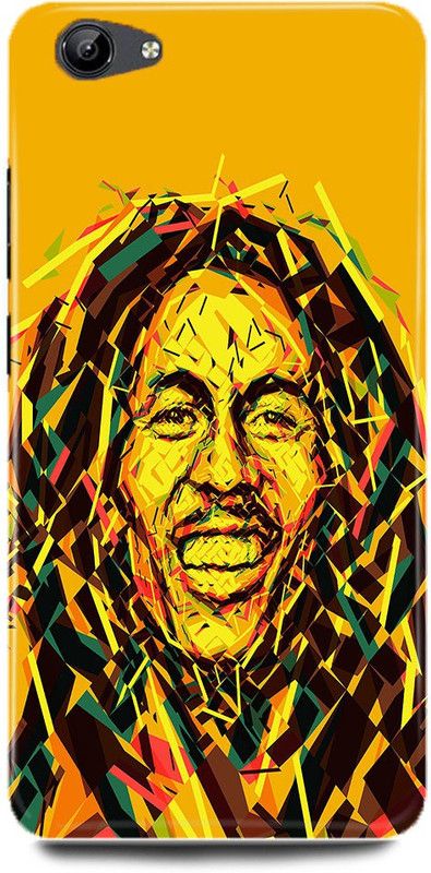 FRONK Back Cover for vivo Y55S, Y55L, 1610, BOB, MARLEY, SINGER, MUSIC, JAMAICAN, SINGER  (Yellow, Hard Case)