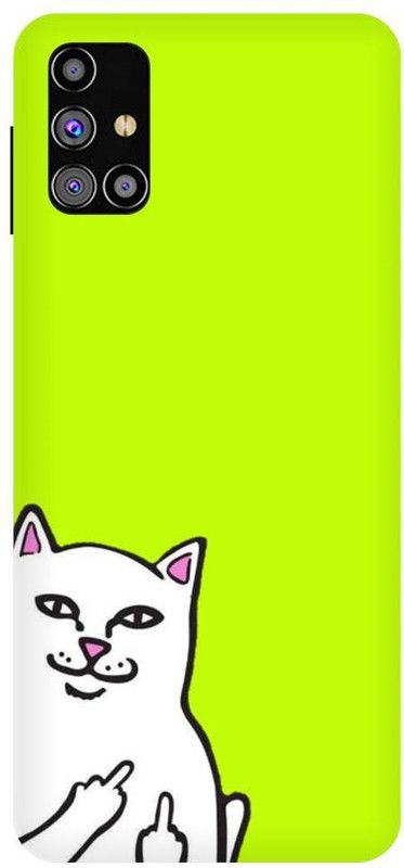 URCHIN Back Cover for Samsung M30s Neon, Neon Cat, Neon Green, Neon Green Cool  (Multicolor, Shock Proof, Pack of: 1)
