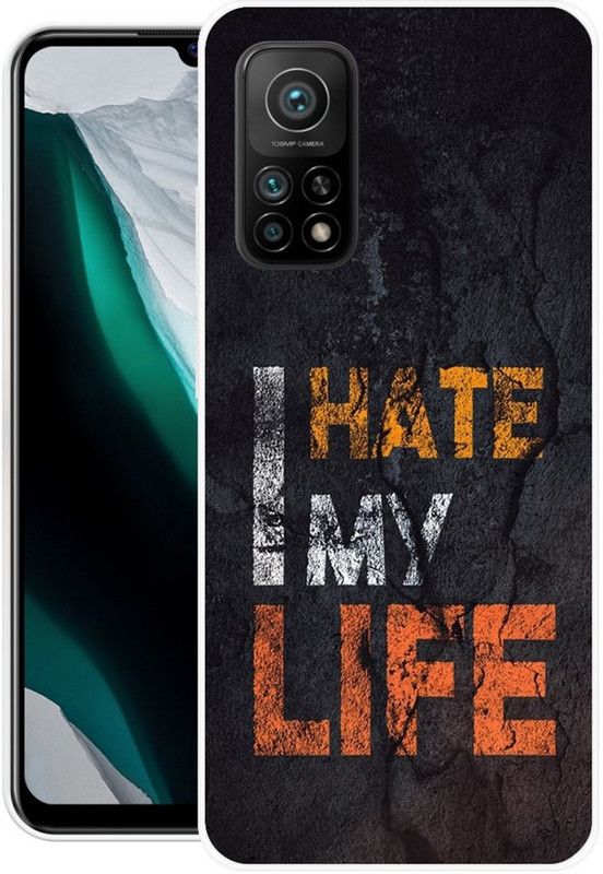BLUEBUG Back Cover for Mi 10T Pro  (Grey, Silicon, Pack of: 1)